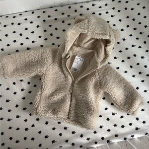 H&M Baby Hooded Teddy Coat